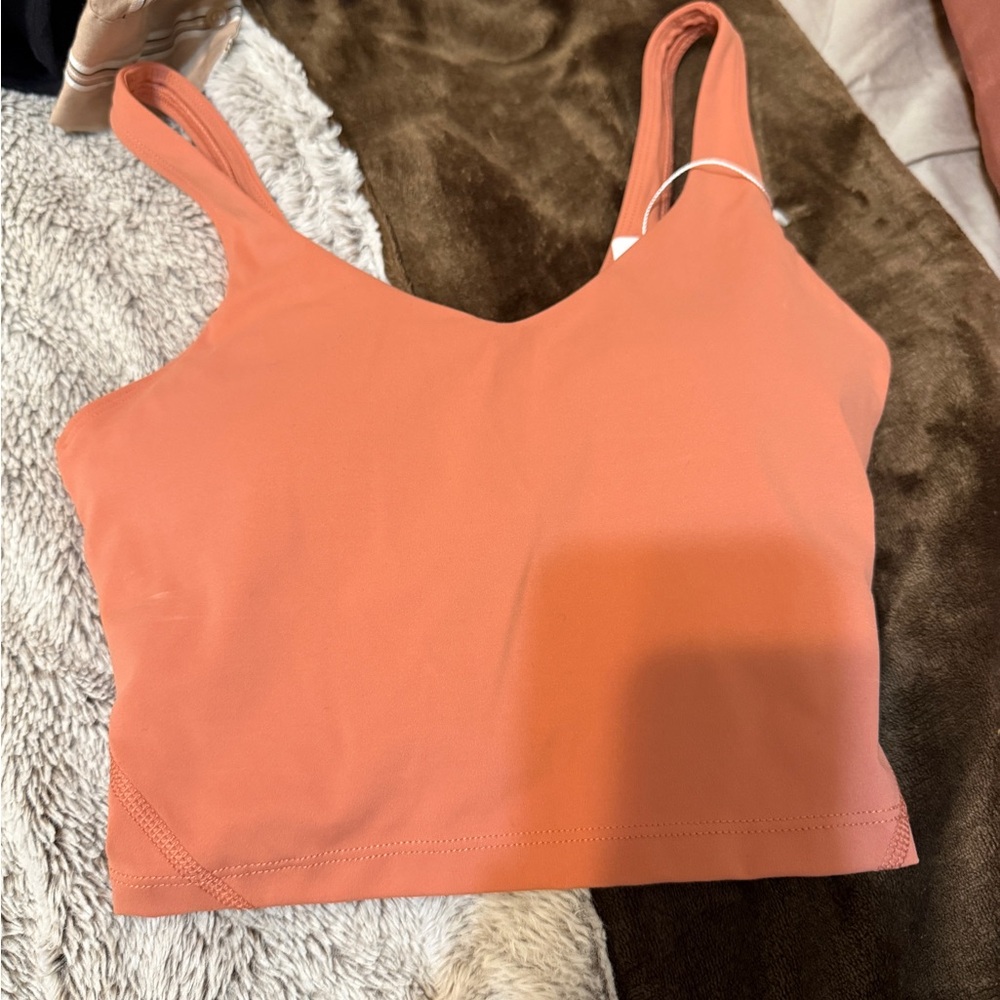 Women's Peach Sports Bra